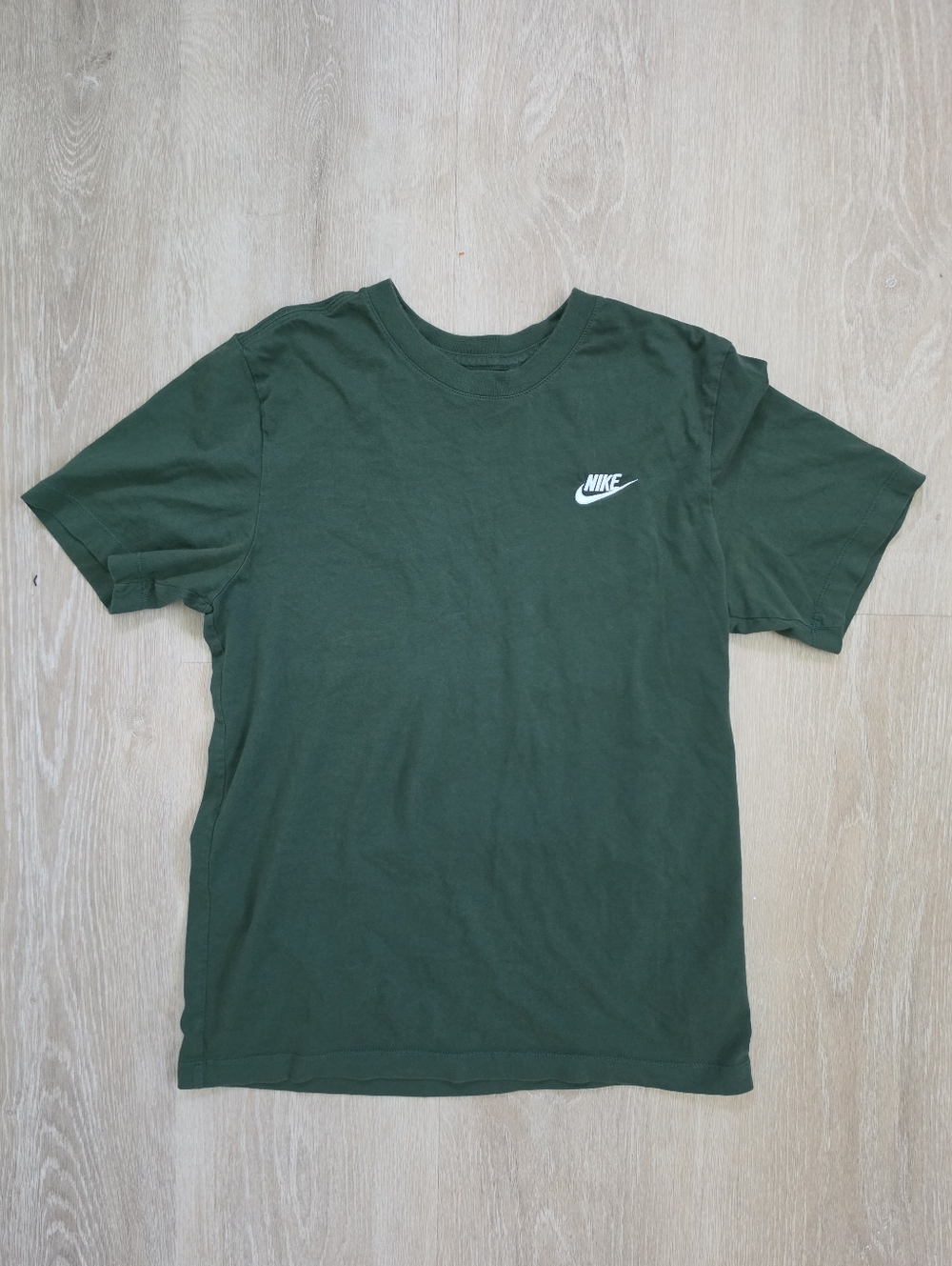 Nike Shirt Short Sleeve Green Size SMALL